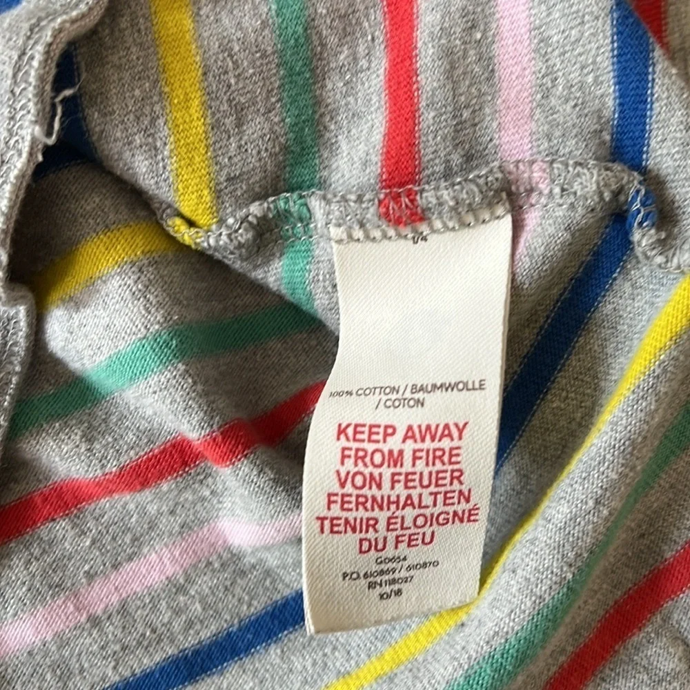 Mini Boden striped long sleeve tee